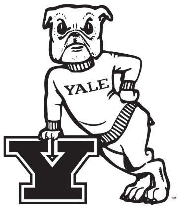 Yale Bulldogs 1972-1997 Primary Logo vinyl decal